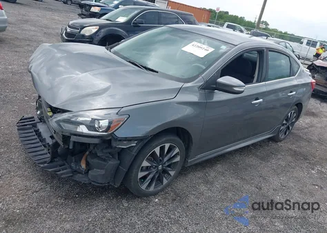 2017 Nissan Sentra Sr из США, поврежденный, VIN 3N1AB7AP5HY319921